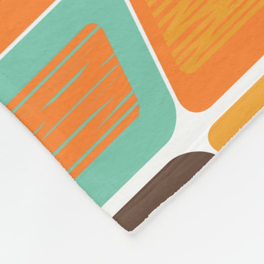 Lean der 1970er fleecedecke (Ecke)