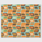 Lean der 1970er geschenkpapier (Flach)