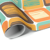 Lean der 1970er geschenkpapier (Rolleneckpunkt)