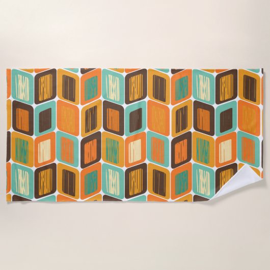 Lean der 1970er strandtuch (Vorderseite)