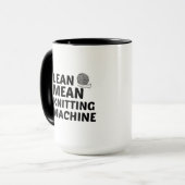LEAN GEMEIN KNITTING MACHINE TASSE (Vorderseite Links)