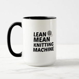 LEAN-GEMEINE KNITTMASCHINE TASSE