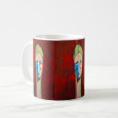 "Lean In - Lean Out" Kaffeetasse (Vorderseite Links)