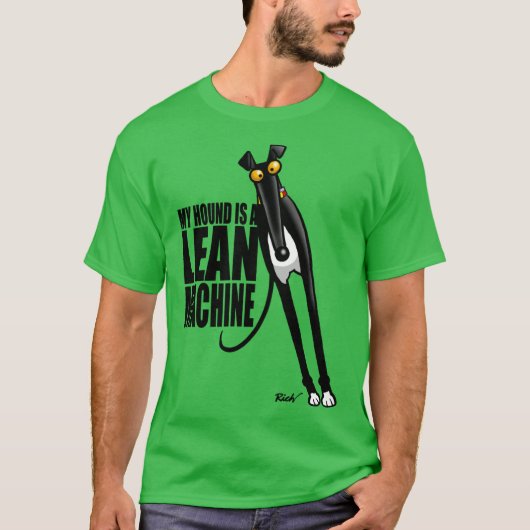 Lean Machine Mädchen T-Shirt (Vorderseite)