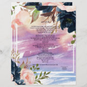 Lean On me Aquarellpapier (Vorne/Hinten)