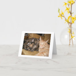 Lean On Me Note Card Karte