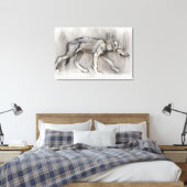 Lean Pup Leinwanddruck (Insitu (Schlafzimmer))