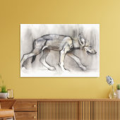 Lean Pup Leinwanddruck (Insitu (Wohnzimmer))
