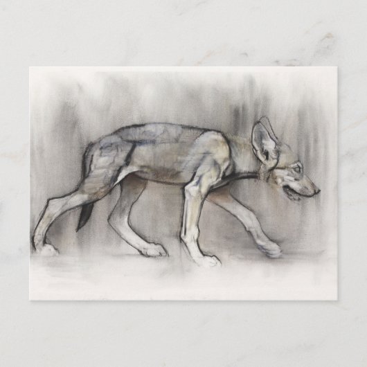 Lean Pup Postkarte (Vorderseite)