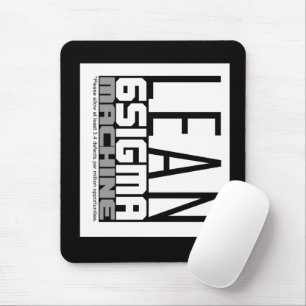 Lean Six Sigma Machine Mousepad
