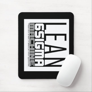 Lean Six Sigma Machine Mousepad