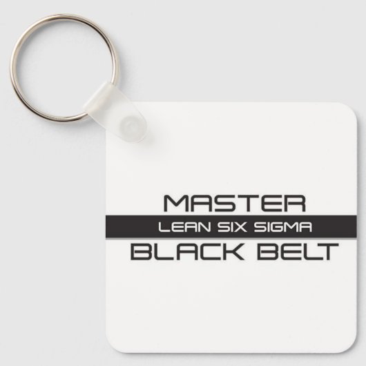 Lean Six Sigma Master Black Belt Schlüsselanhänger (Vorderseite)