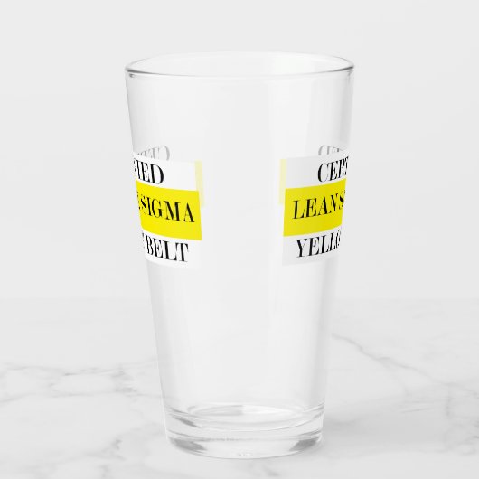 Lean Six Sigma Yellow Belt Glas (Links)