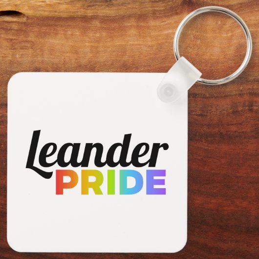 Leander Pride Keychain Schlüsselanhänger (Rückseite)