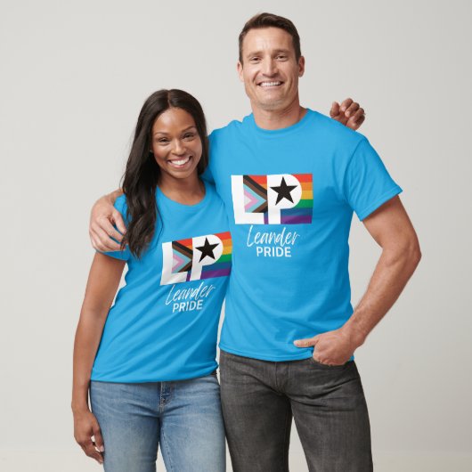 Leander PRIDE Progressive Flag T - Shirt (Unisex)