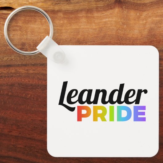 Leander Pride Schlüsselanhänger (Vorderseite)