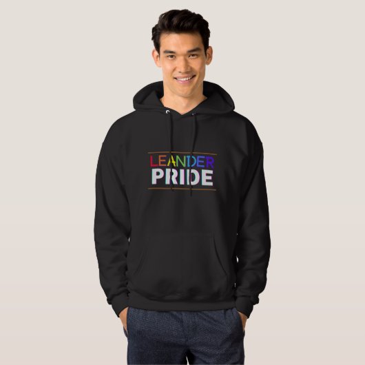 Leander PRIDE Sweatshirt Hoodie (Vorne ganz)