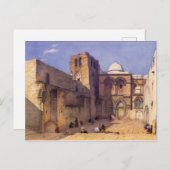 Leander Ruß Die Kirche des Heiligen Sepulchers Postkarte (Vorne/Hinten)