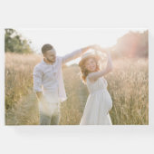 Leander Wildblume Wedding Gästebuch (Rückseite)