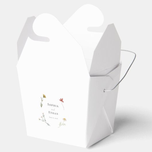 Leander Wildblume Wedding Geschenkschachtel (Geöffnet)