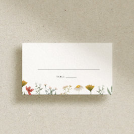 Leander Wildblume Wedding Platzkarte