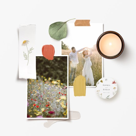 Leander Wildblume Wedding Save The Date