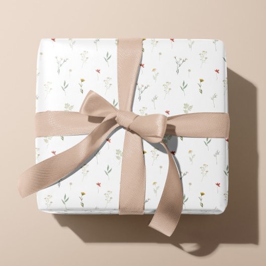 Leander-Wildblumen Geschenkpapier