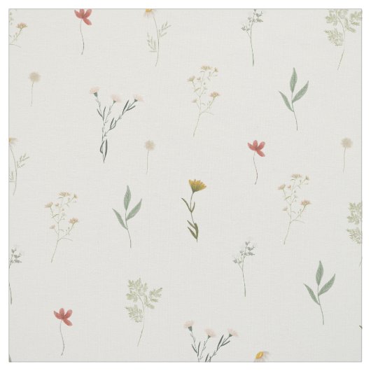 Leander-Wildblumen Stoff (Muster)