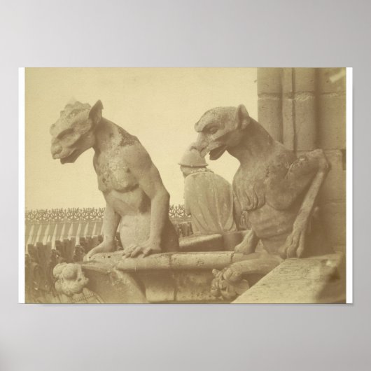 Leaning Gargoyles Poster (Vorne)