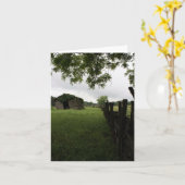 Leaning Notecard Karte (Gelbe Blume)