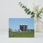 Leaning Silos of Williamstown Postcard Postkarte (Stehend Vorderseite)