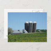 Leaning Silos of Williamstown Postcard Postkarte (Vorne/Hinten)