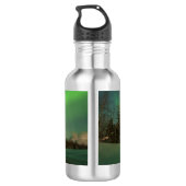 Leaning Spruce Aurora Edelstahlflasche (Rückseite)