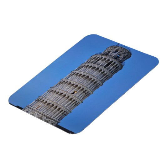 Leaning Tower at Dusk Magnet (Linke Seite)