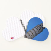 Leaning Tower at Dusk Notizblock (Innenseite)