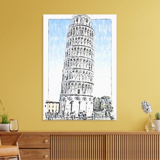 Leaning Tower of Pisa Leinwanddruck (Insitu (Wohnzimmer))