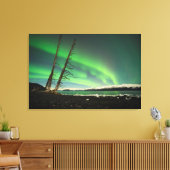 Leaning Tree Aurora Leinwanddruck (Insitu (Wohnzimmer))