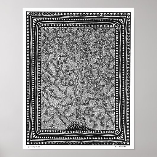 Leaning Tree Poster (Vorne)