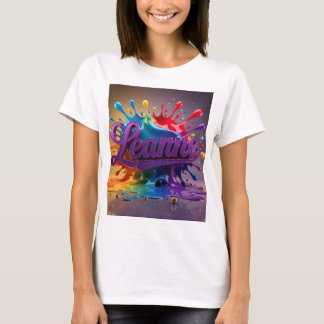 Leanne Personalisiertes Weißes Hemd – Geschenk für T-Shirt
