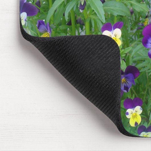 LeAnn's Violets Mousepad (Ecke)
