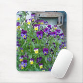LeAnn's Violets Mousepad (Mit Mouse)