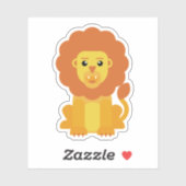 Leão Aufkleber (Blatt)