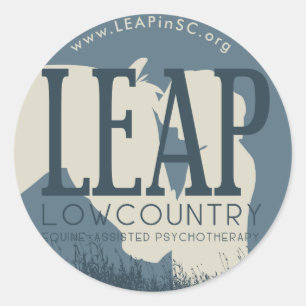 LEAP-Aufkleber Runder Aufkleber