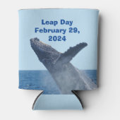 Leap Day 29. Februar 2024 Dosenkühler (Vorderseite)