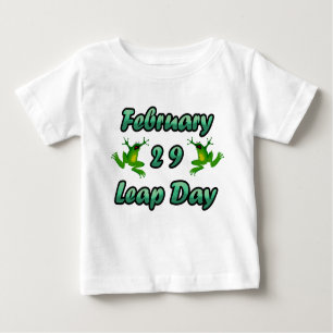 Leap Day 29. Februar Baby T-shirt