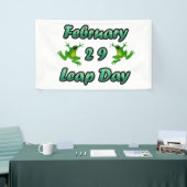 Leap Day 29. Februar Banner (Messeveranstaltung)