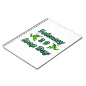 Leap Day 29. Februar Notizblock (Linke Seite)