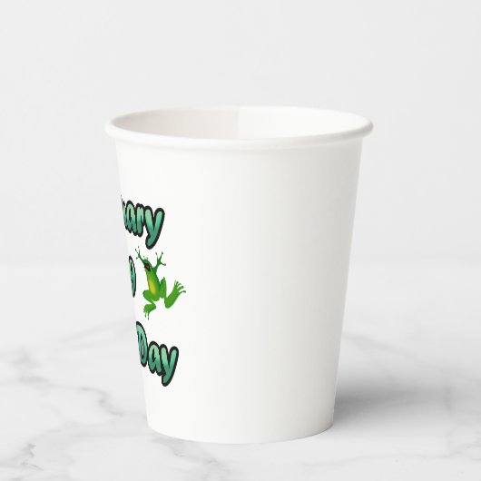 Leap Day 29. Februar Pappbecher (Links)