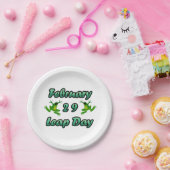 Leap Day 29. Februar Pappteller (Party)