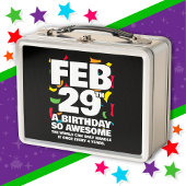 Leap Day Birthday - Leap Year Birthday Gift Metall Brotdose